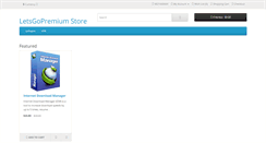 Desktop Screenshot of letsgopremium.com