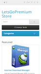 Mobile Screenshot of letsgopremium.com